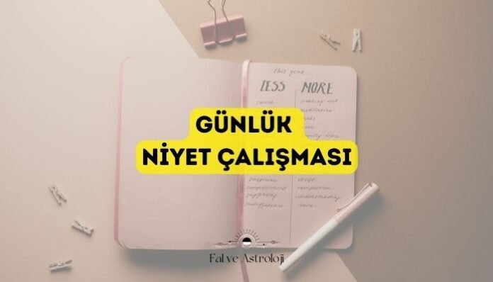 Günlük Niyet Çalışması Gördüğünüz Sayıları Yorumlama Günlük Niyet Çalışması Gördüğünüz Sayıları Yorumlama