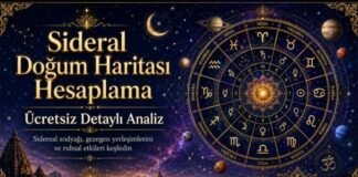 Sideral Doğum Haritası Hesaplama – Ücretsiz Detaylı Analiz Sideral Doğum Haritası Hesaplama – Ücretsiz Detaylı Analiz