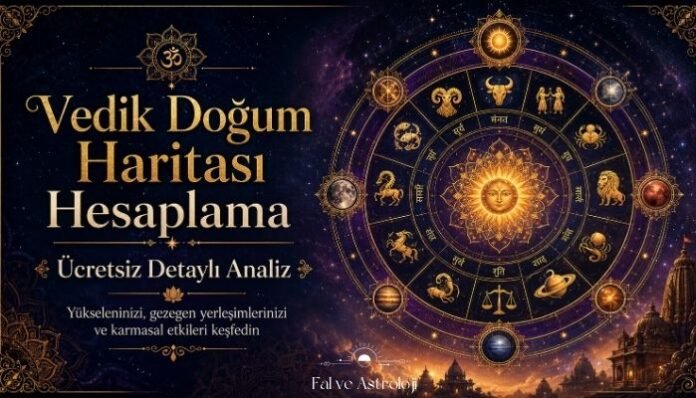 Vedik Doğum Haritası Hesaplama – Ücretsiz Detaylı Analiz