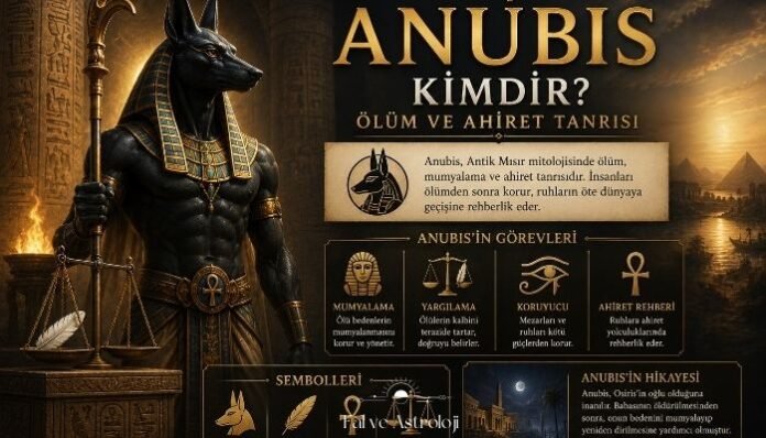 Anubis Kimdir Ölüm ve Ahiret Tanrısı