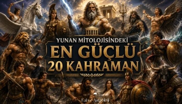 Yunan Mitolojisindeki En Güçlü 20 Kahraman